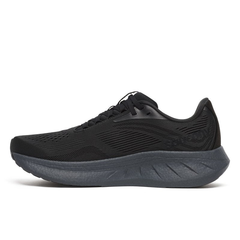 Saucony Men's Ride 18 - Black/Shadow