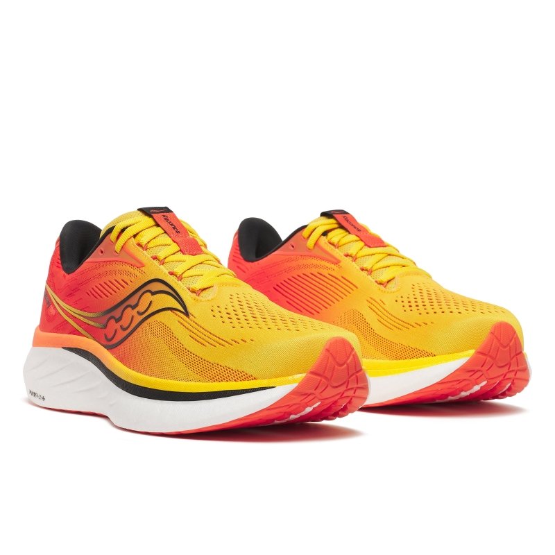 Saucony Men's Ride 18 - Pollen/Pepper