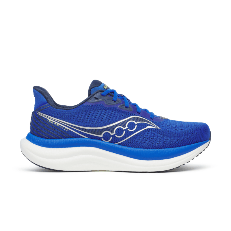 Saucony Men's Triumph 23 Running Shoes Lapis/Silver – Seliga Shoes
