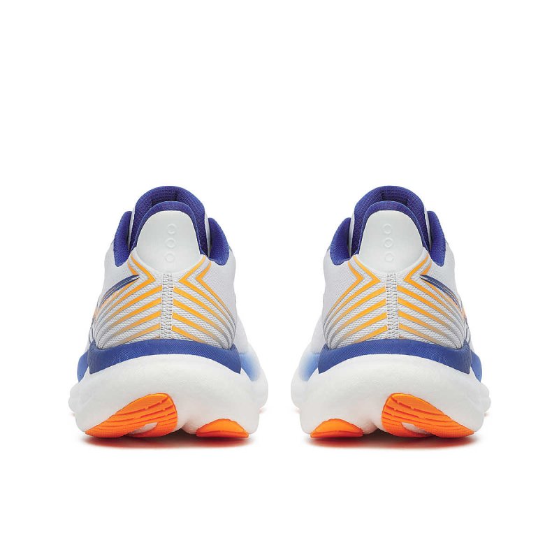 Saucony Men's Triumph 23 Running Shoes - White/Azurite – Seliga Shoes
