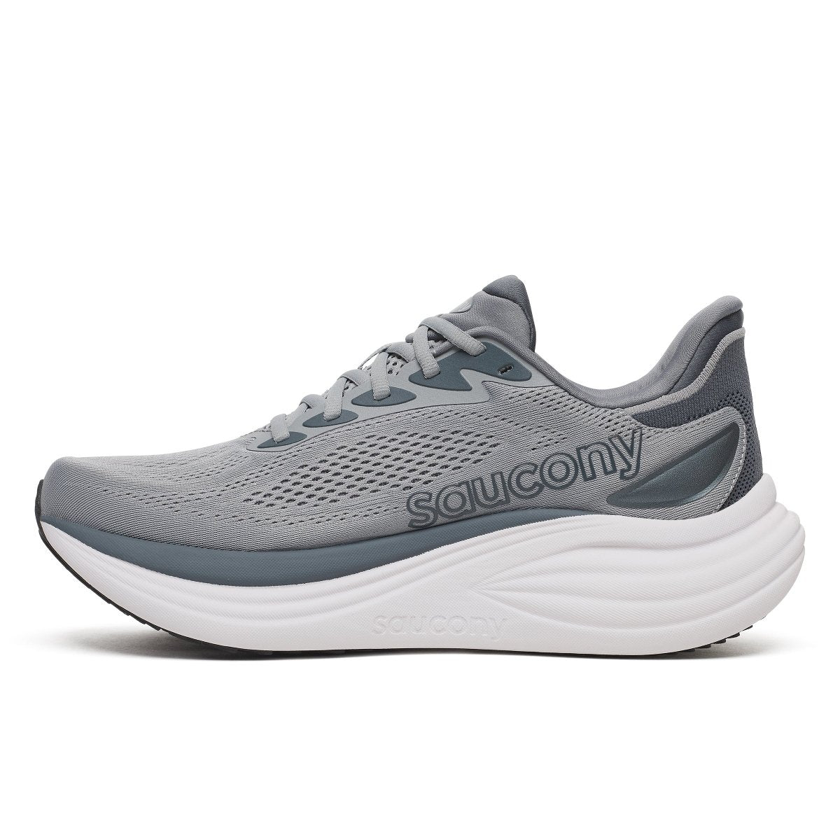 Saucony Men's Triumph 24 Running Shoes - Fossil/Gunmetal