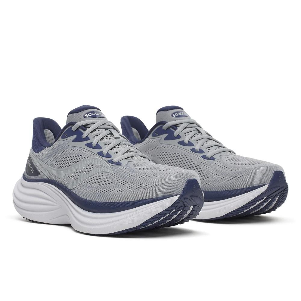 Saucony Men's Triumph 24 Running Shoes - Fossil/Naval