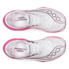 Saucony Unisex Endorphin Elite 3 Racing Shoes - White/Eggplant