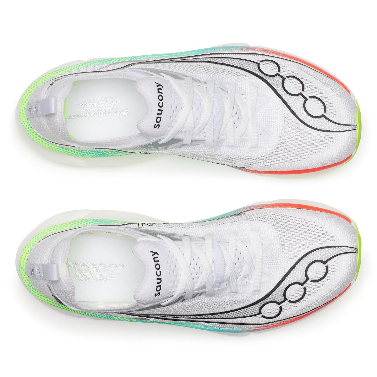 Saucony Unisex Endorphin Elite 3 Racing Shoes - White/Multi