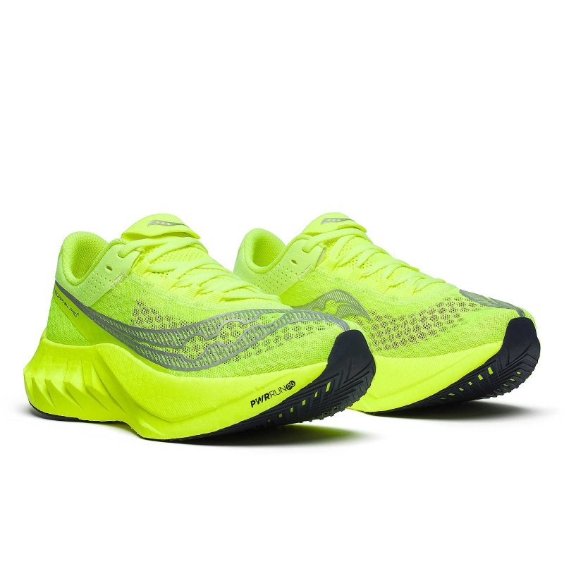 Saucony Women's Endorphin Pro 4 - Citron/Silver