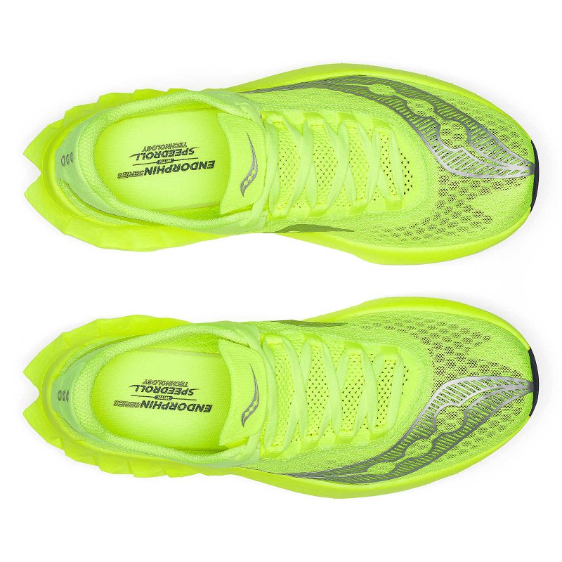 Saucony Women's Endorphin Pro 4 - Citron/Silver