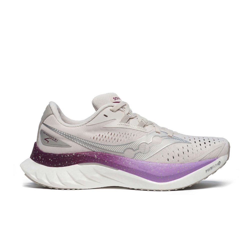 Saucony Women's Endorphin Speed Running Shoes Moon/Plum
