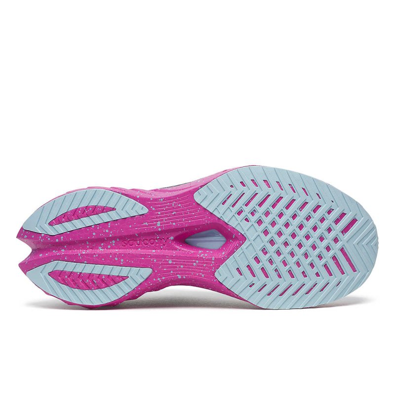 Saucony Women's Endorphin Speed 4 - Navy/Fuchsia