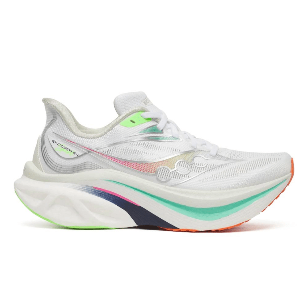 Saucony Women's Endorphin Speed 6 Running Shoes - White/Multi