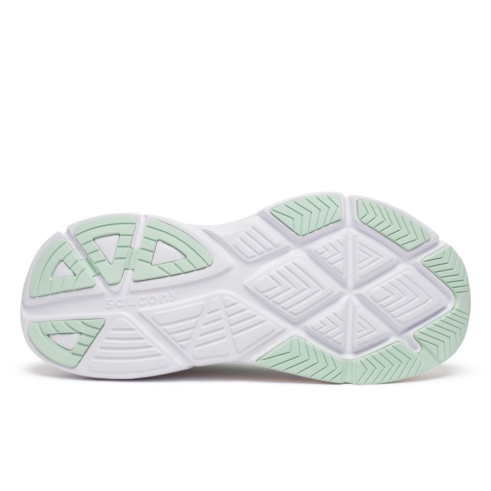 Saucony Women's Guide 17 - White/Peel