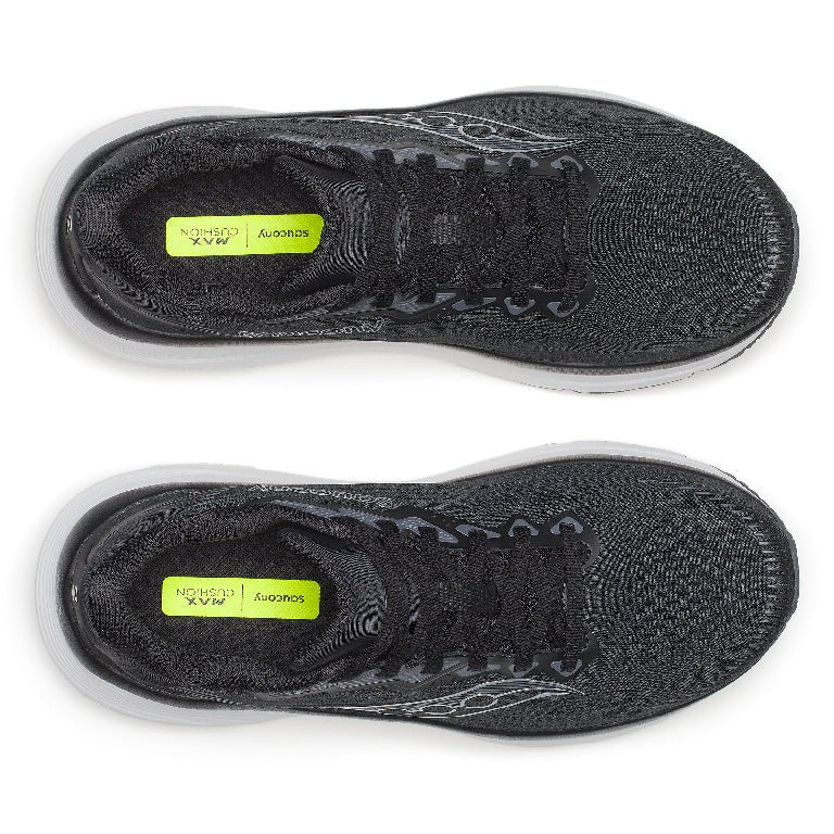 Saucony Women's Guide 19 Running Shoes - Black/Silver
