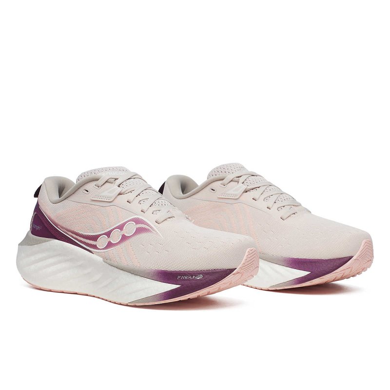 Saucony Women's Triumph 22 - Moon/Eggplant