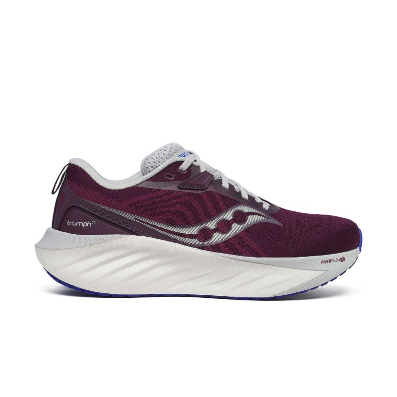 Saucony Women's Triumph 22 - Plum/Royal