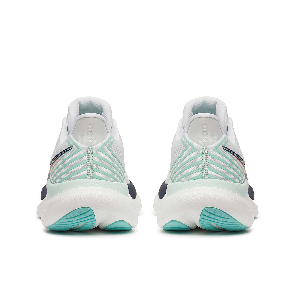 Saucony Women's Triumph 23 Running Shoes - White/Navy