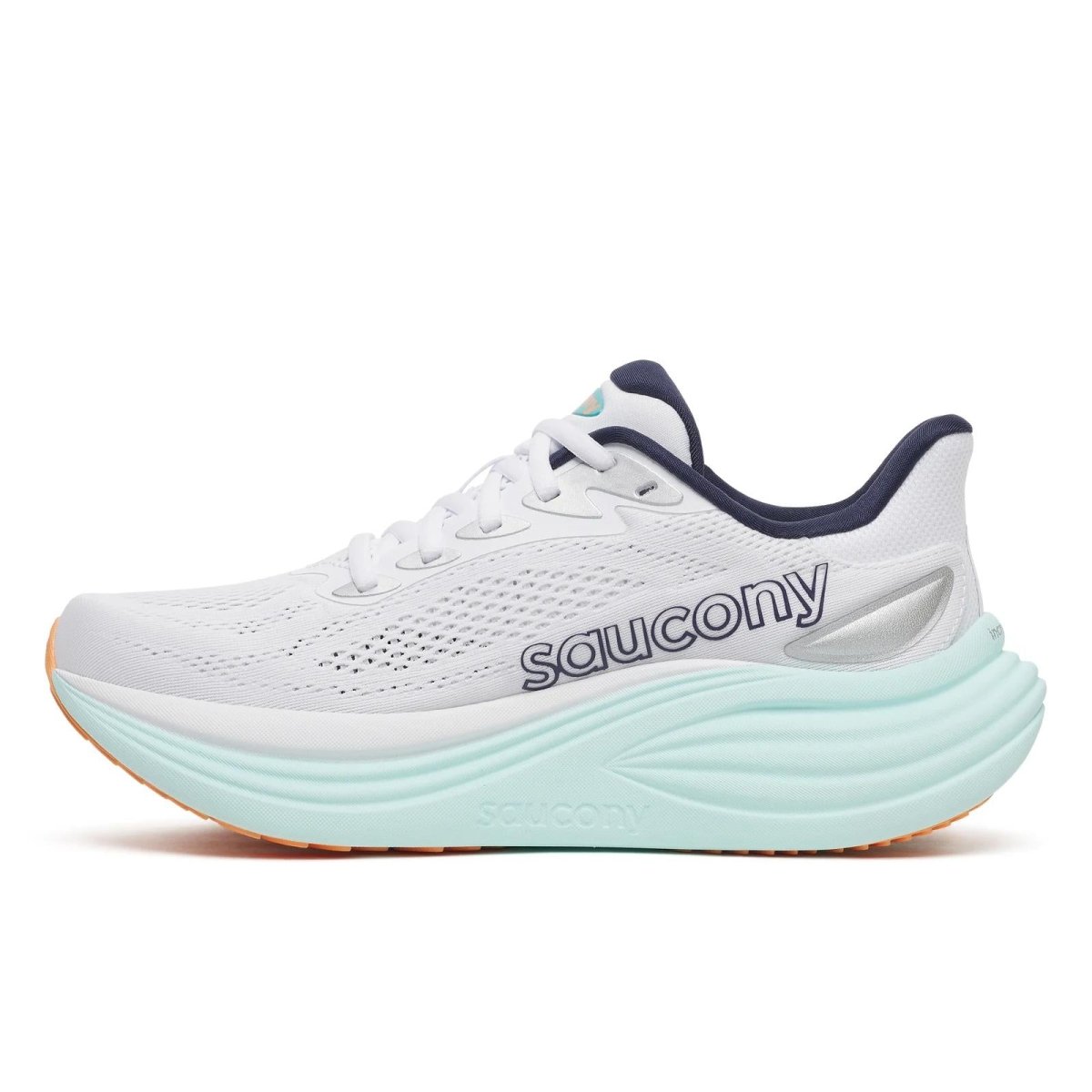 Saucony Women's Triumph 24 Running Shoes - White/Spa