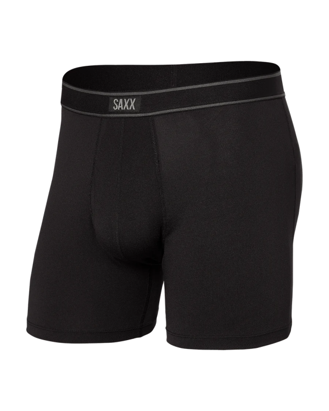 SAXX Men's Daytripper Boxer Brief Underwear - Black