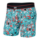 SAXX Men's Daytripper Boxer Brief Underwear - Holiday Office Party - Multi