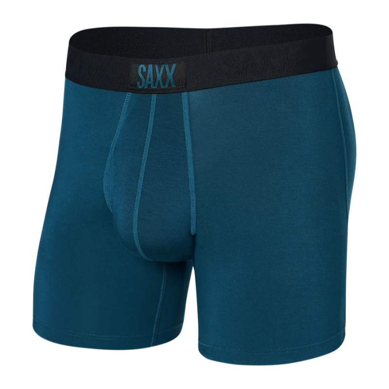 SAXX Men's Ultra Boxer Brief Underwear - Deep Ocean