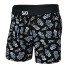 SAXX Men's Ultra Boxer Brief Underwear - Lucky Devil - Black