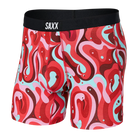 SAXX Men's Vibe Boxer Brief Underwear - Lava Lamp Flamingo - Multi