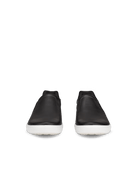 Ecco Women's Soft 7 Slip - On - Black/Patent Black