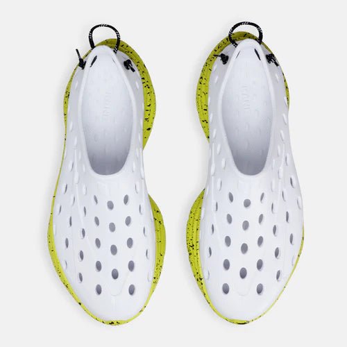 Kane Footwear Revive - White/Neon Yellow Speckle