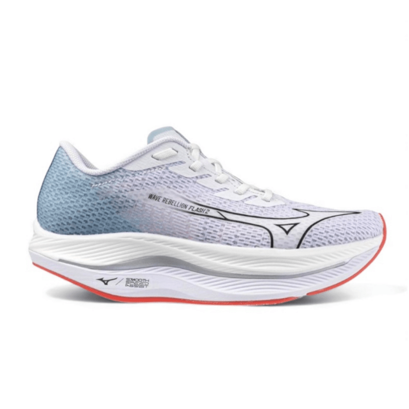Mizuno Women's Wave Rebellion Flash 2 - White/Black