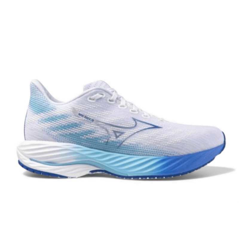 Mizuno Women's Wave Rider 28 - White/Mugen Blue