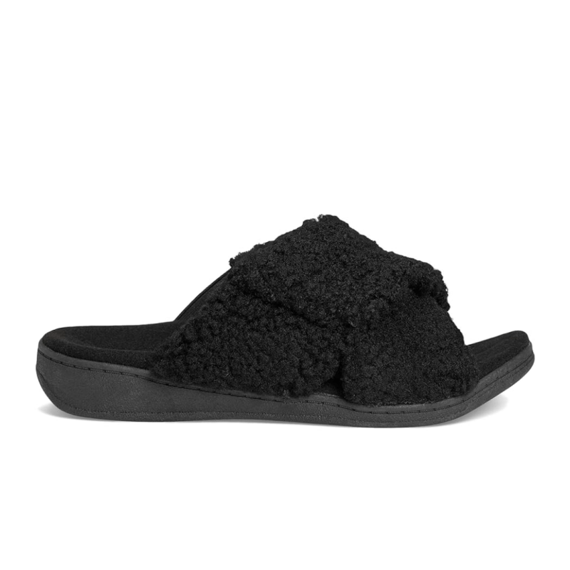 靴  SLIPPER / BLACK Zig Zag Wino Shoes Black/Gum Sole -7201