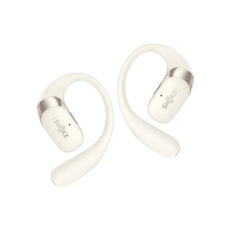 Shokz OpenFit 2 Open Ear Bone Conduction Headphones - Beige Shokz OpenFit 2 Open Ear Bone Conduction Headphones - Beige