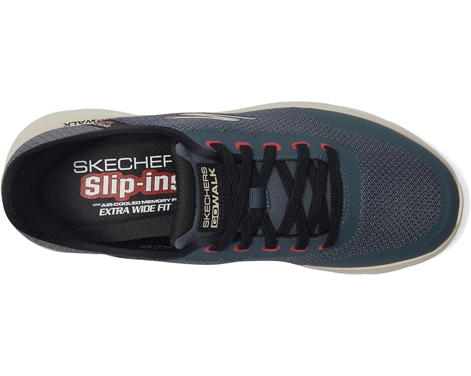 Skechers Men's GO WALK Flex Netro Slip - Ins - Slate