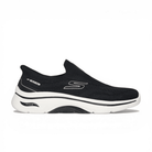 Skechers Women's GO WALK Arch Fit 2.0 Tatum Slip - Ins - Black/Rose Gold