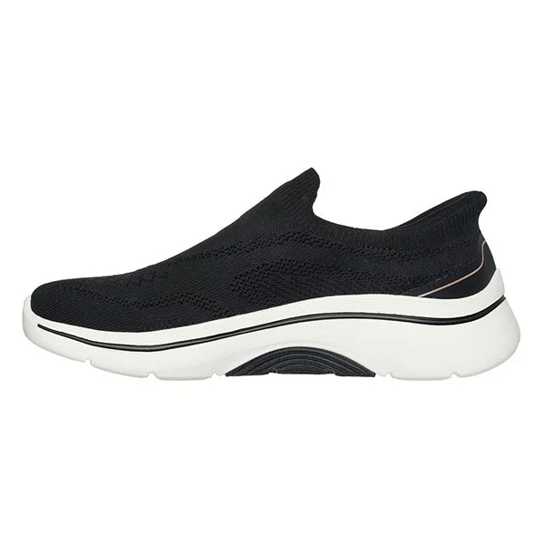 Skechers Women's GO WALK Arch Fit 2.0 Tatum Slip - Ins - Black/Rose Gold