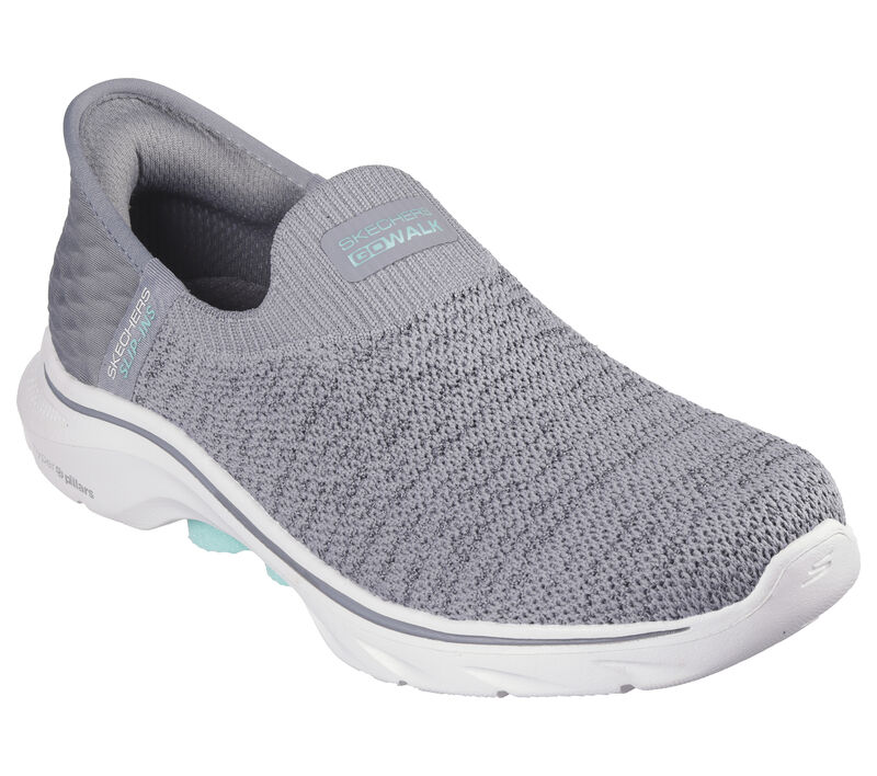 Skechers Women's Slip - ins GO WALK 7 Springtime - Gray