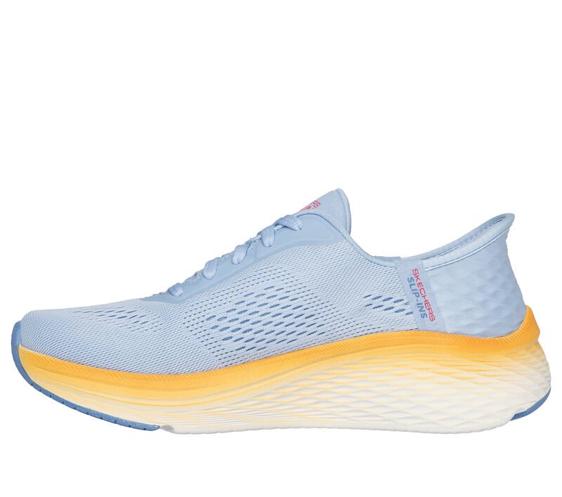 Skechers Women's Slip-ins Max Cushioning Elite 2.0 - Blue/Orange