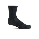 Sockwell Men's Walk About Crew Socks - Black