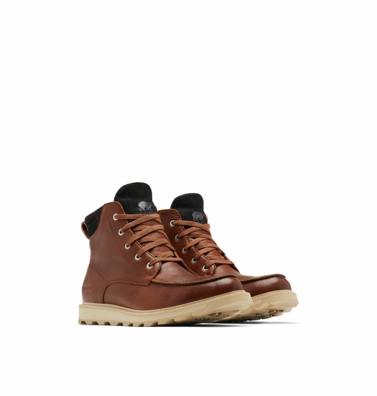 Sorel Men's Madson II Moc Toe - Gaucho Tan/Oatmeal