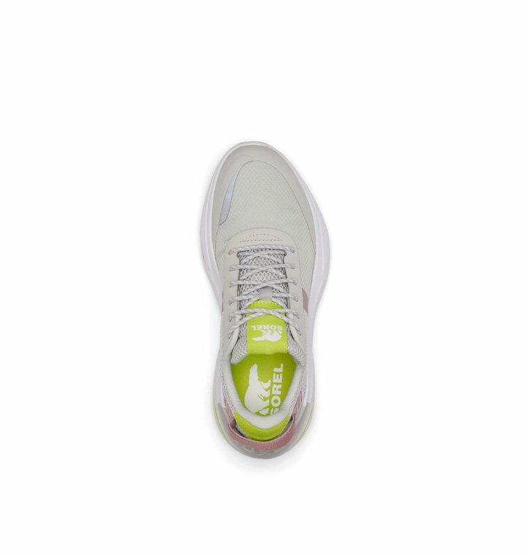 Sorel Women's Explorer Blitz Leisure Lace Sneaker - Moonstone/White