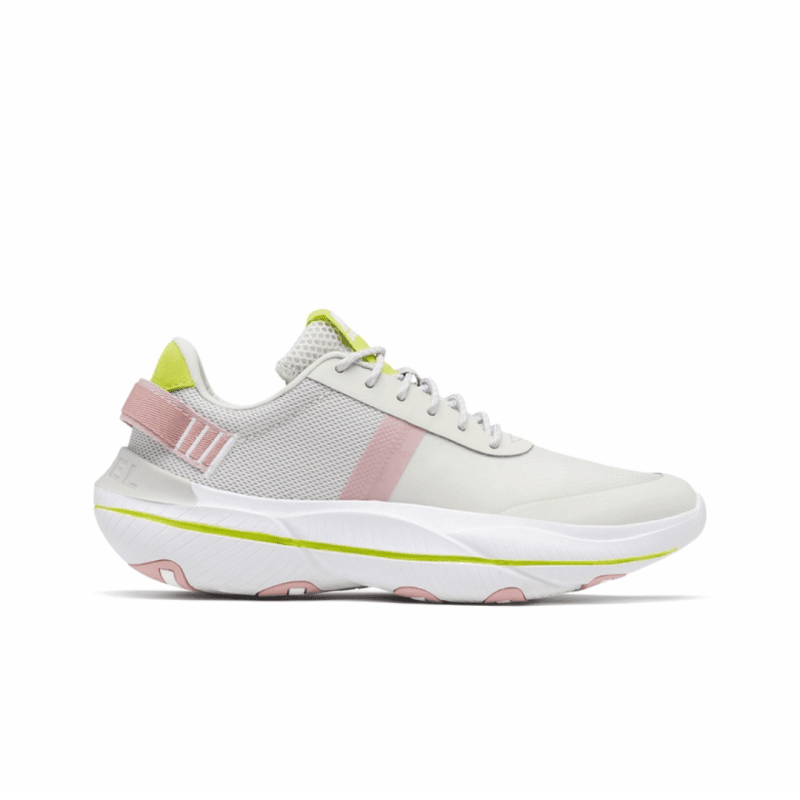 Sorel Women's Explorer Blitz Leisure Lace Sneaker - Moonstone/White
