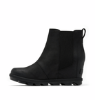 Sorel Women's Joan Rhapsody Chelsea Wedge - Black/Black