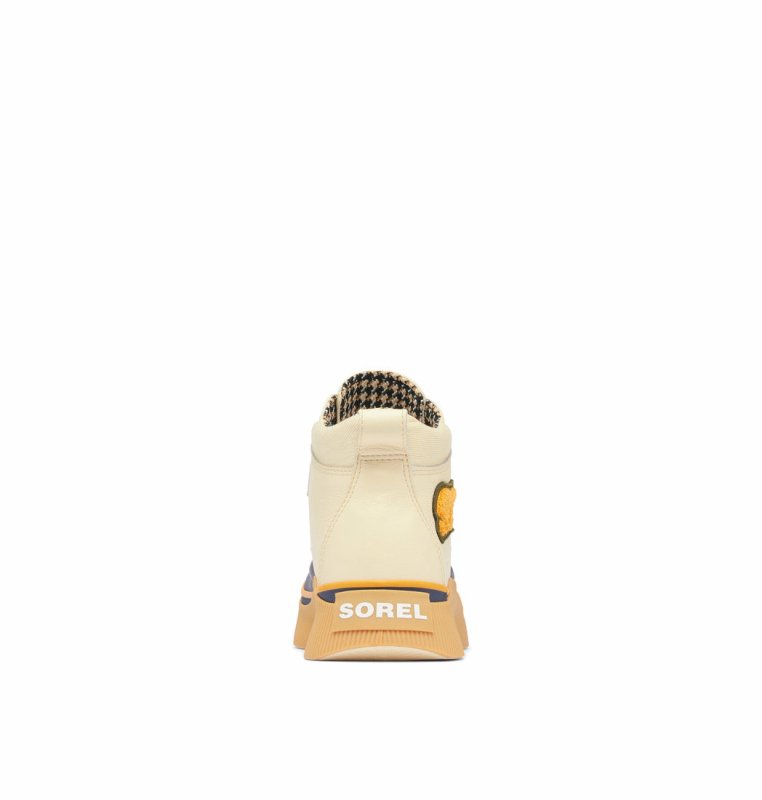 Sorel Women's Out N About Classic Varsity - Honey White/Dark Midnight