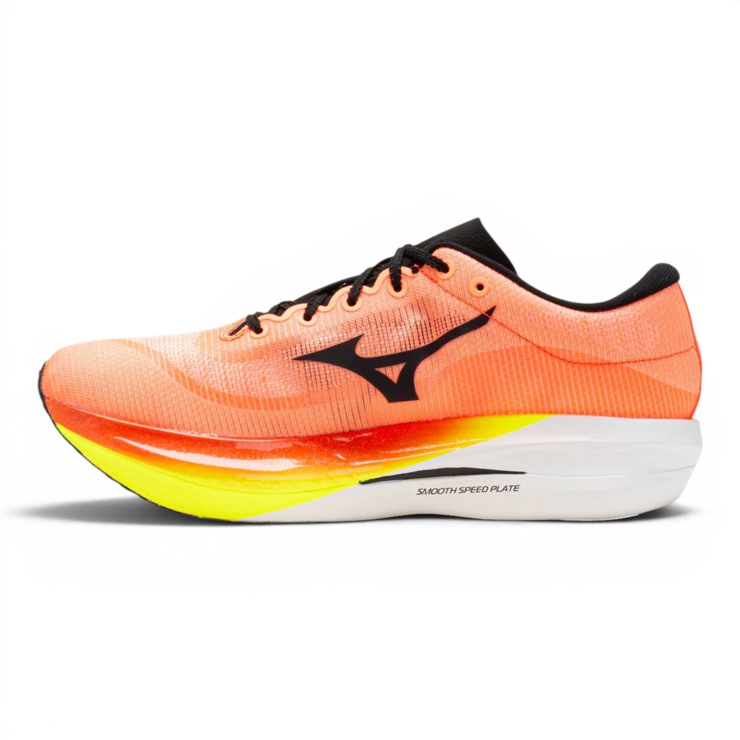 Mizuno Unisex Hyperwarp Elite Racing Shoes - Lava Orange/Black
