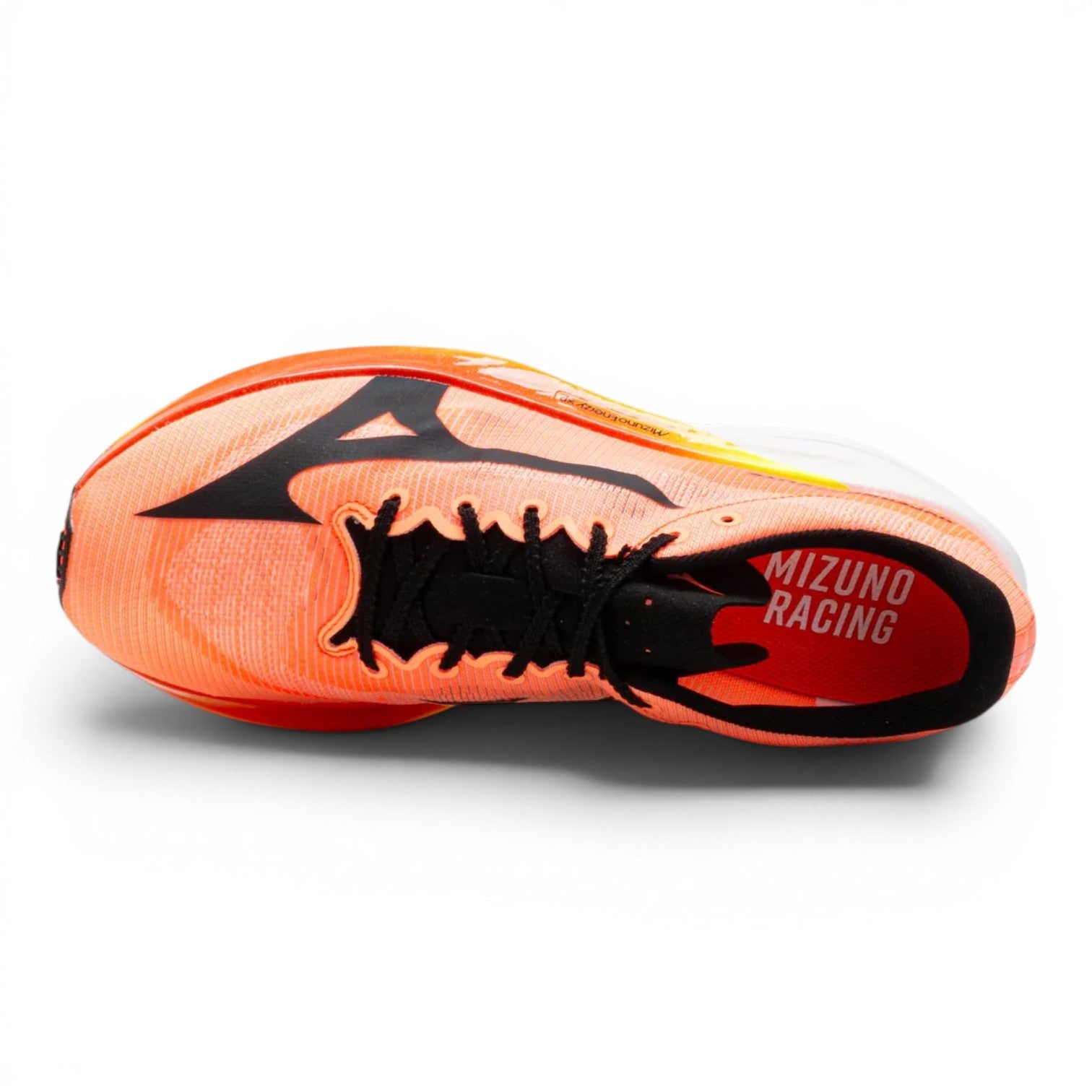 Mizuno Unisex Hyperwarp Elite Racing Shoes - Lava Orange/Black
