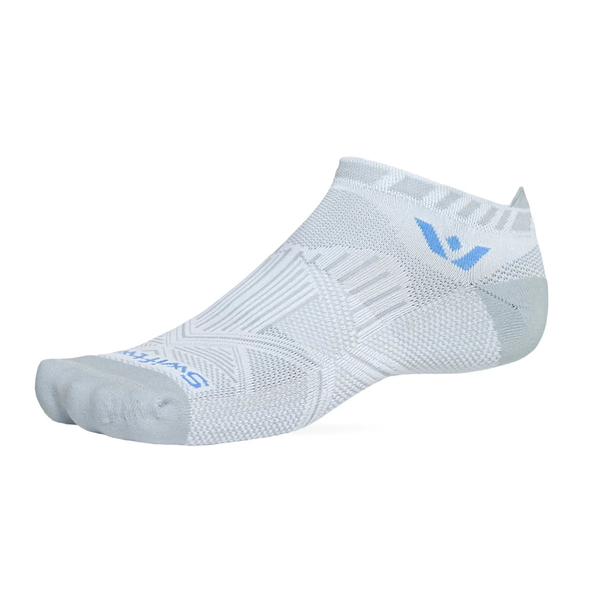 Swiftwick Aspire No Show Socks - Blue Gray