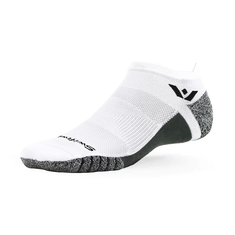 Swiftwick Flite XT No Show Socks - White