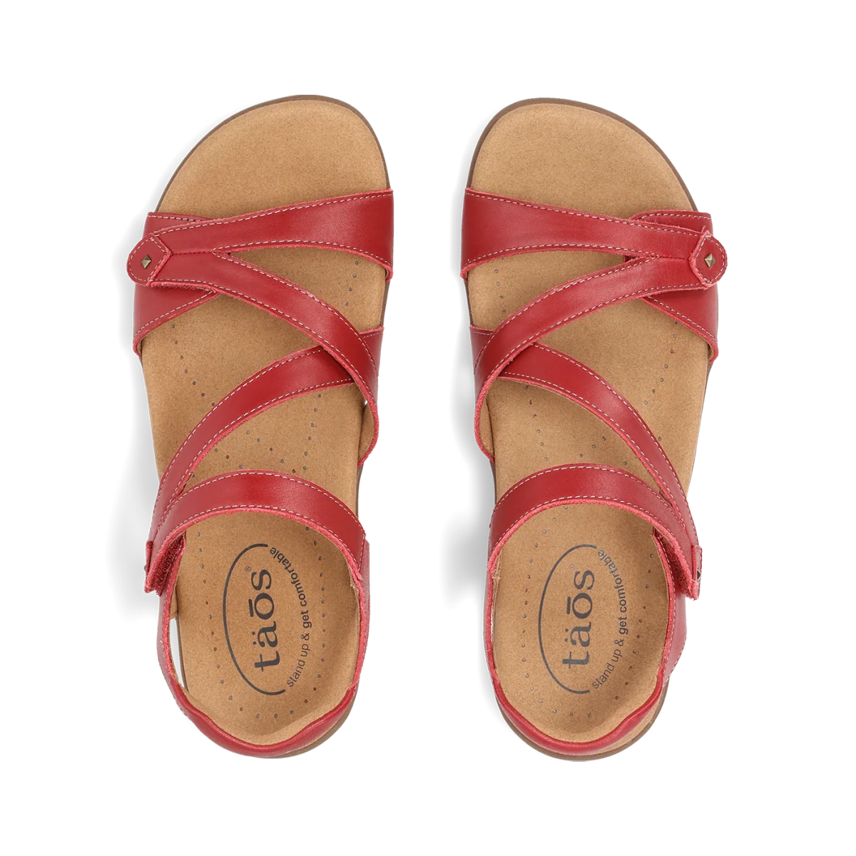 Taos Women's Big Time Sandal - Red