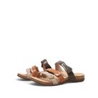 Taos Women's Scribble Slide Sandal - Brown Multi