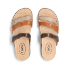 Taos Women's Scribble Slide Sandal - Brown Multi
