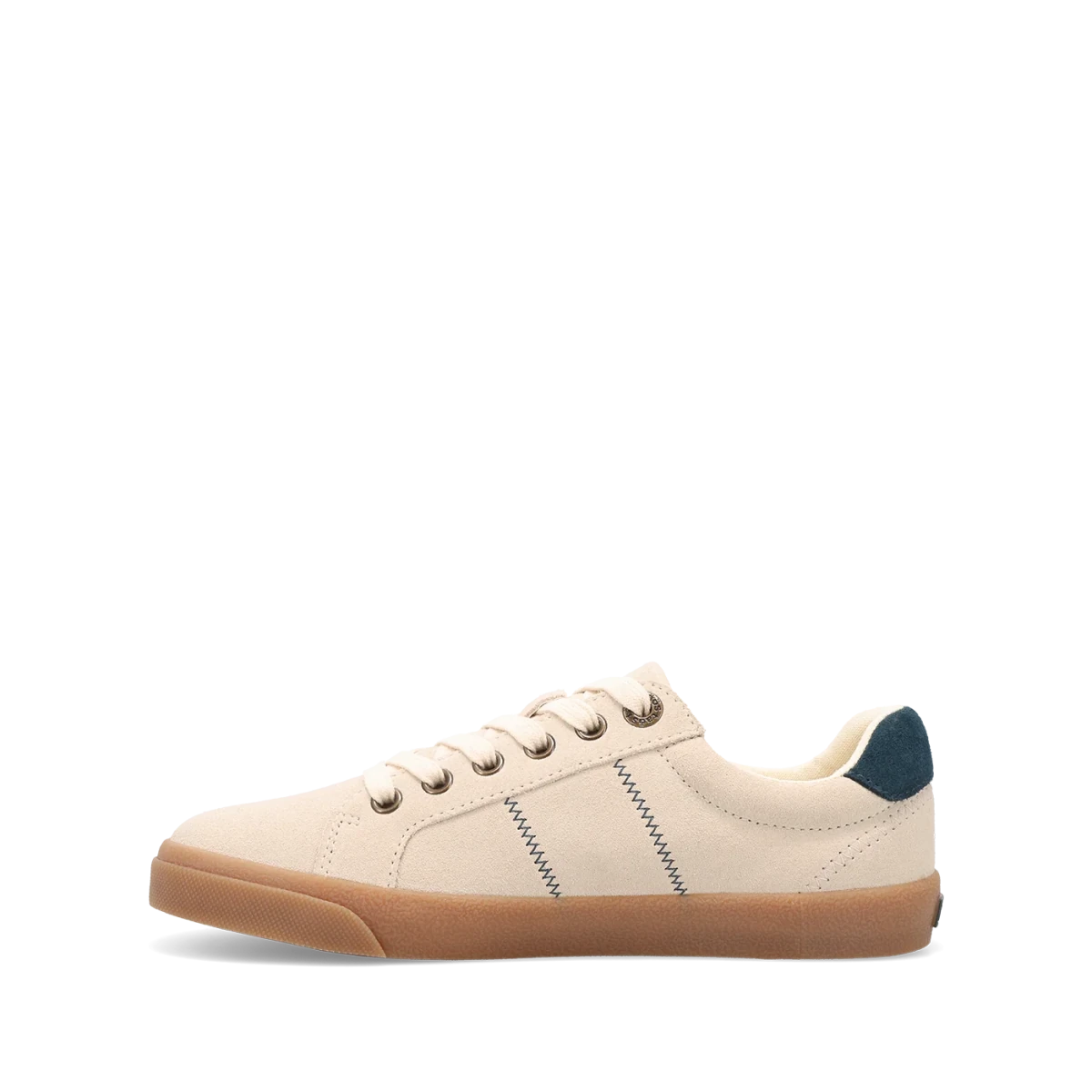 Taos Women's Star 2.0 Sneaker - Sand/Teal Suede