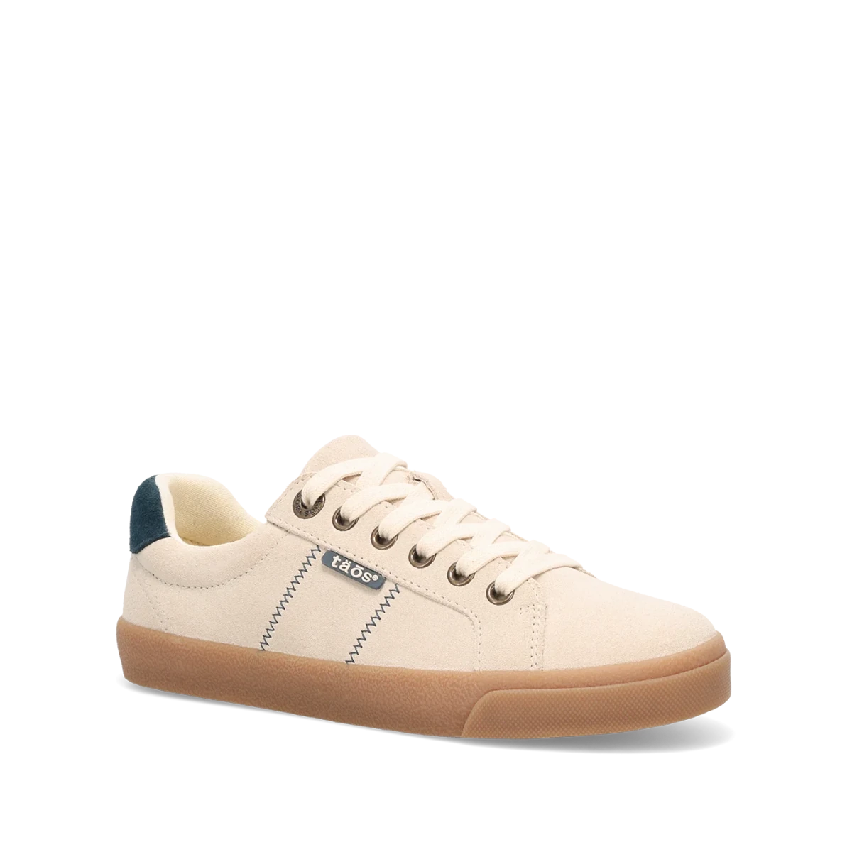 Taos Women's Star 2.0 Sneaker - Sand/Teal Suede